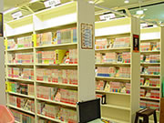 充実のコミックコーナー